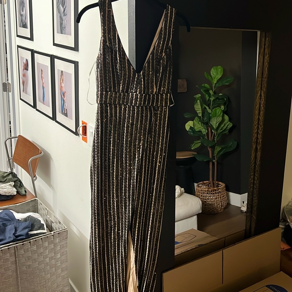Lulus Sequin Gown Size XS